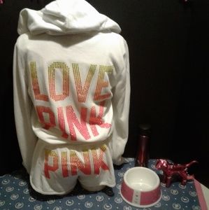 ⚡SALE⚡VS PINK Ombre Bling Set RARE